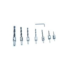 All types of Three-point countersunk reamer bit/woodworking chamferer/guide steel drill bit